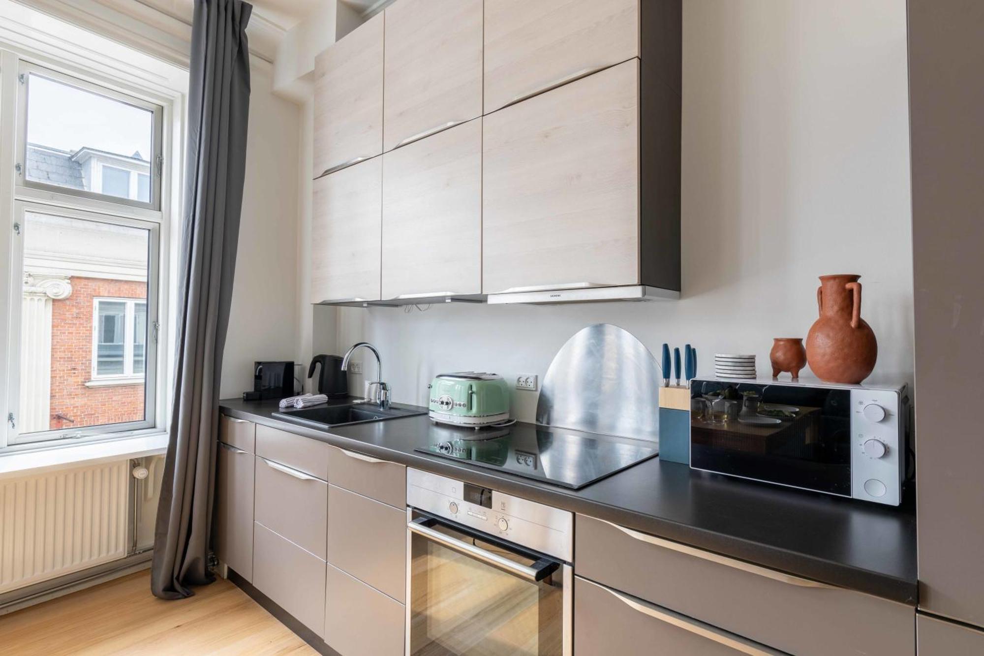 With Private Balcony In Central City Apartment Kopenhagen
